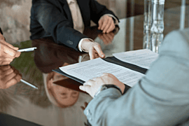 Zoho Contracts dashboard for drafting, approving, e-signing, and tracking contracts efficiently